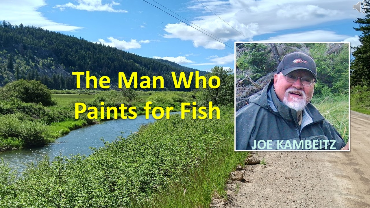 The Man Who Paints for Fish