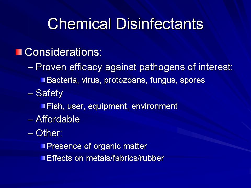 Fish Health Presentation slide